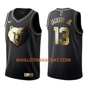 Maillot NBA Memphis Grizzlies Jaren Jackson Jr. 13 Nike Noir Golden Edition Swingman - Homme